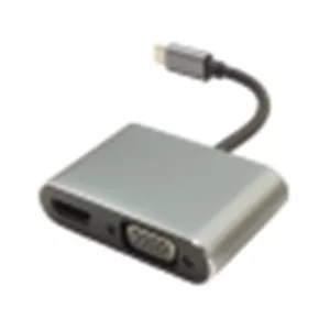 کابل مبدل Type-C به HDMI VGA USB 3.0 PD