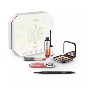 ست آرایشی لاکچری کیکومیلانو KIKO MILANO  Snow-Kissed Holiday | پک هدیه ویژه