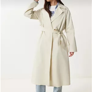 ترنچ کت بلند زنانه ترک هپینس trench coat happiness