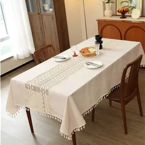 رومیزی لینن بوهو دانتل دوزی