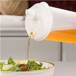ظرف روغن 750 میلی لیتری پایه دار (الوان) کد 143835 لیمون