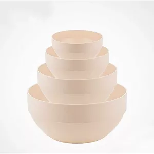 ست کاسه گرد چهار سایز (الوان) کد 99435 لیمون