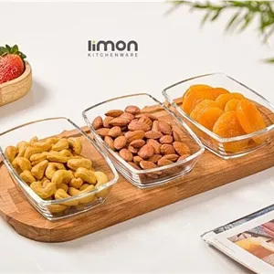 اردو خوري کوچک 3 عددي پايه چوبي کد 224559 لیمون 