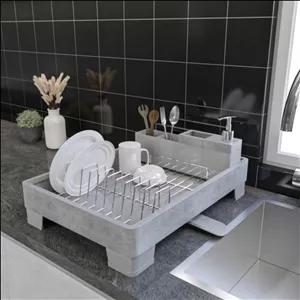 جاظرفی (آب چکان) هارمونی طرح بتن طوسی کروم