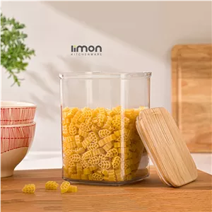 بانکه حبوبات سارینا در چوبی سایز 2 کد 2208