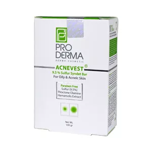 پن مناسب پوست چرب و جوشدار حاوی 9/5% گوگرد پرودرما 100 گرم