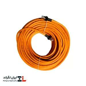 پچ کورد نگزنس (کابل لن) Cat6 SFTP شیلد دار روکش PVC نارنجی 25 متری