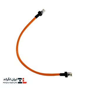 پچ کورد نگزنس (کابل لن) Cat6 UTP بدون شیلد روکش PVC نارنجی 50 سانتی متری (0.5m)