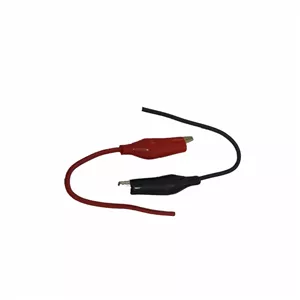 گیره سوسماری سیم دار 28mm (رنگ قرمز و مشکی)