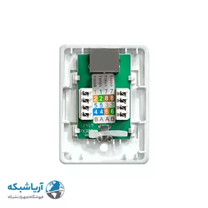 کیستون باکس تک پورت Cat6 شیلد دار STP ونتولینک