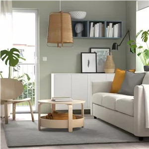 فرش ایکیا GANGVAG خاکستری، 170x240 سانتی‌متر