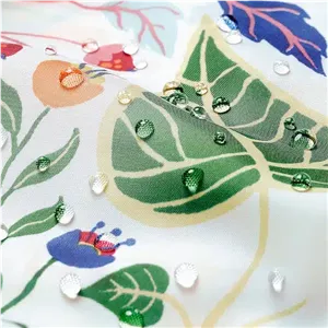 پرده حمام گلدار ایکیا STRANDLUMMER چند رنگ، 180x200 سانتی‌متر