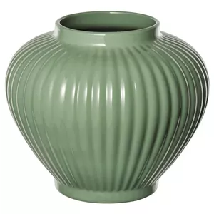 گلدان ایکیا مدل PELARBJORK، خاکستری-سبز، ۲۰ سانتی‌متر