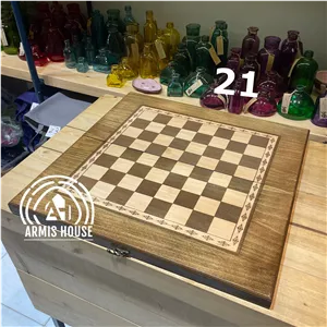 تخته نرد و شطرنج نراد روس بزرگ کد 21