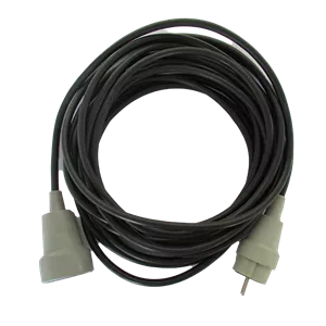 سیم سیار صنعتی 10متری کابل 2.5*2 تک راه