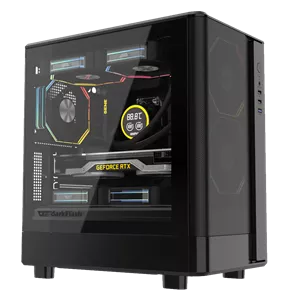 کیس کامپیوتر دارک فلش مدل DB330M Mesh M-ATX Black