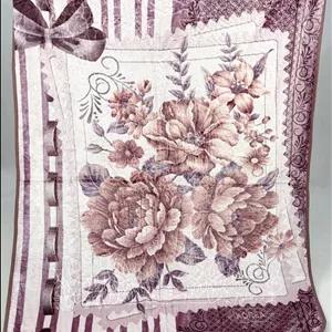 پتو ضخیم ابریشمی ۱نفره دورو برند بونتيو طلایی کد 22