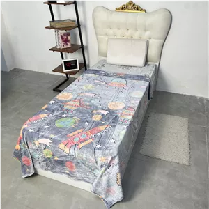پتو مسافرتی شبنما ۱نفره برند sky کد۱۹(جغدآبی)