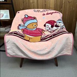 پتو کودک Black Eagle کد ۱۴(خرگوشی چهارخونه)