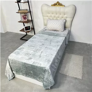 پتو مسافرتی شبنما ۱نفره سنگین برند bonito کد۱۰(ستاره درشت)
