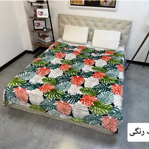 پتو چهار فصل دونفره طرح دار برند sky کد4(رنگین کمان)
