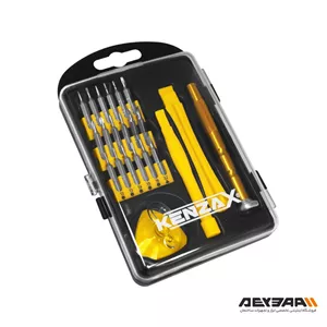 مجموعه 23 عددی پیچ گوشتی تعمیرات کنزاکس مدل KMR-123