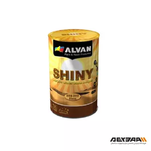 لاک اکریلیک پايه آب مات الوان مدل ALCO-3114 حجم کوارت