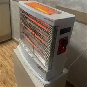 بخاری برقی مدل 5  شعله فن دار دو بعدی تکسان