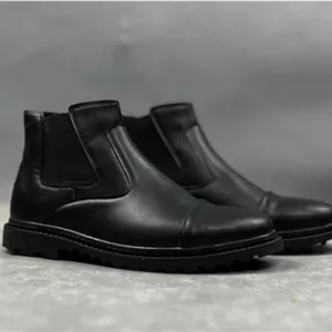نیم‌بوت مردانه چرمی مدل  ایتالی محصول pamshop چرم خارجی درجه ۱، دوردوخت، سبک و شیک