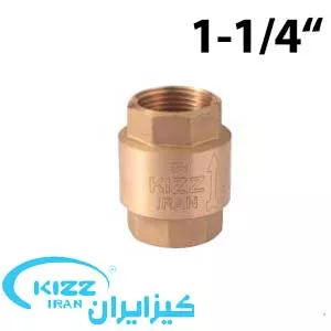 شیر یکطرفه فنری سوپاپ پلاستیکی 1 4-1 اینچ برند کیز ایران