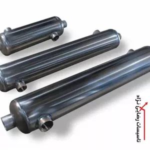 مبدل حرارتی تمام استیل 304 نگیر صادراتی _ 72 فوت 160 کیلووات (2سال گارانتی)