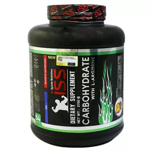 پودر کربوهیدرات و ال آرژنین آی اس اس طعم پرتقالی 2700 گرم