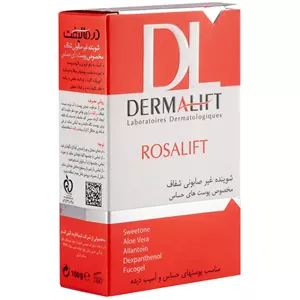 پن شفاف درمالیفت مدل رزالیفت 100 گرم