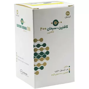 قرص کافئین ۲۰۰ میلی گرم سبحان 60 عددی
