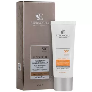 کرم ضد آفتاب بژ طبیعی SPF50 اترنوسل پوست دارای لک 40 میل