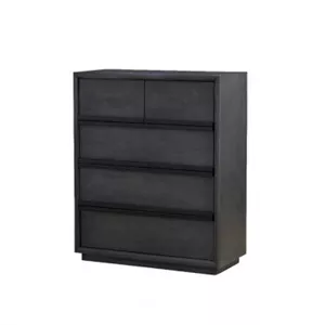 دراور چوبی کلاسیک مشکی ایلیا