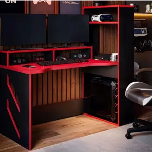 میز گیمینگ قفسه دار MC71