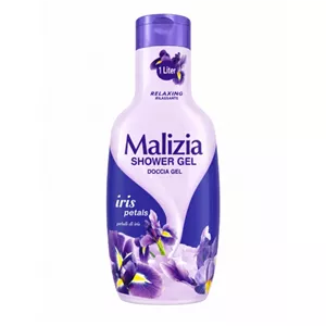 شاور ژل مالیزیا مدل Iris Petals حجم 1000 میلی لیتر
