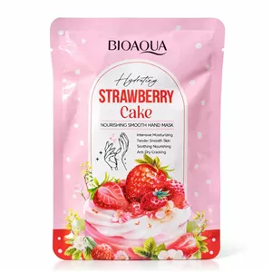 ماسک دست مدل توت فرنگی برند بیواکوا | Bioaqua