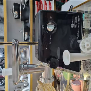 چرخ گوشت توربو ۳۳۰۰ وات فوما ژاپن مدل Fu-1925 رنگ سیاه
