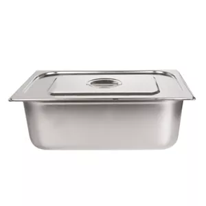 بن ماری 1/2 استیل عمق ۲۰ با درب  - کد 103008