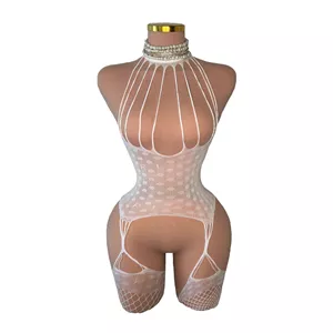 بادی فانتزی سفید سرهمی 81664 واكوا VAQUA