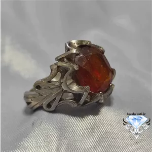 انگشتر مردانه یاقوت گارنت اصل J25