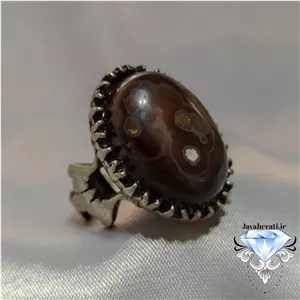 انگشترمردانه عقیق ملکی خاص S104