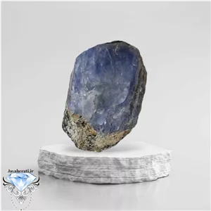 راف یاقوت کبود آفریقا کاملاطبیعی 14.4قیراط