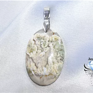 آویز عقیق شجر بهاری معدنی بسیارزیبا A25