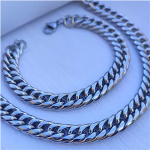 ست گردنبند و دستبند مردانه کارتیر 10 میل