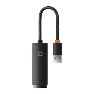 کارت شبکه USB باسئوس مشکی Baseus Lite Series Ethernet Adapter