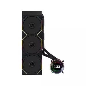 خنک کننده مایع پردازنده لیان لی مدل HydroShift II LCD-C 360TL Black