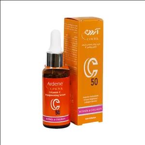 (انقضا:1405/06) سرم روشن کننده و ضد لک آردن سی فکتور C50 حاوی ویتامین ث و هیالورونیک اسید ۳۰ گرم